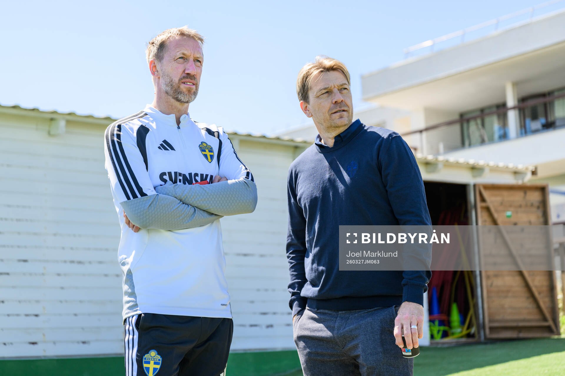 Head coach Graham Potter of the Swedish national football