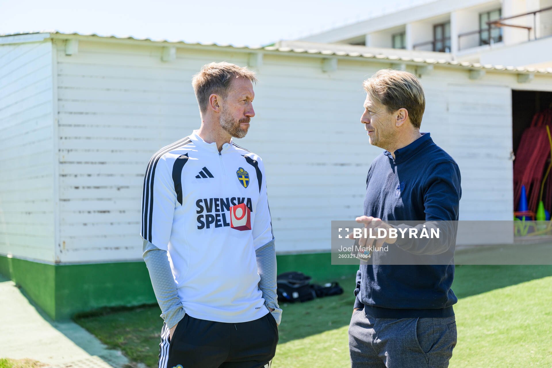 Head coach Graham Potter of the Swedish national football