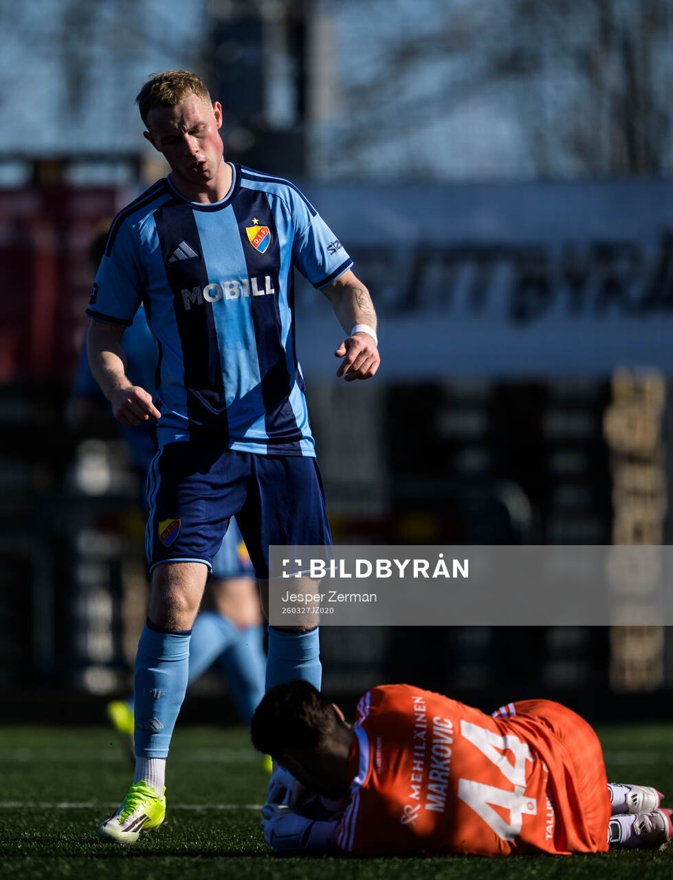 Djurgårdens Kristian Lien deppar
