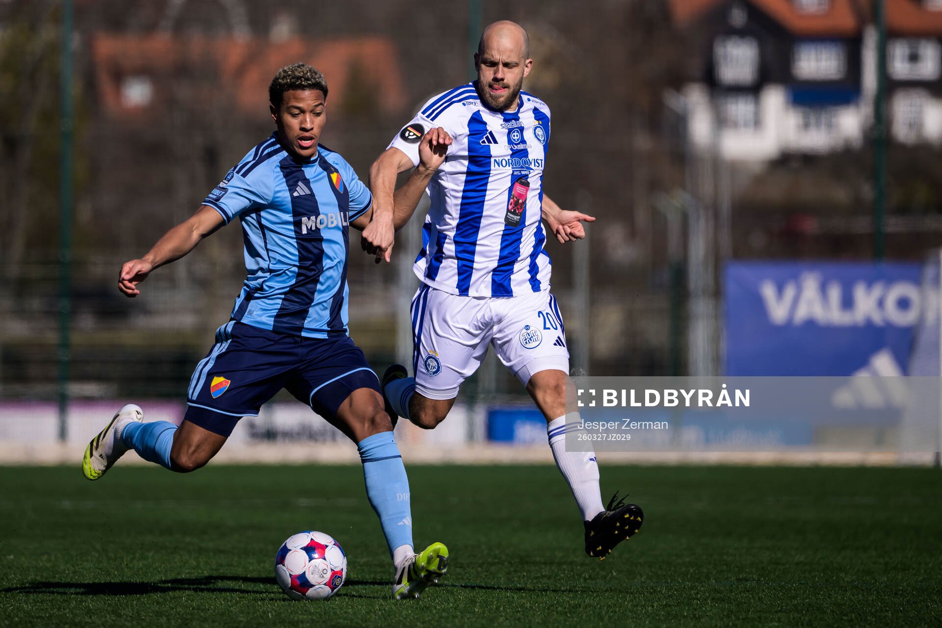 Djurgårdens Mikael Marques de Pombal Vivar och HJK
