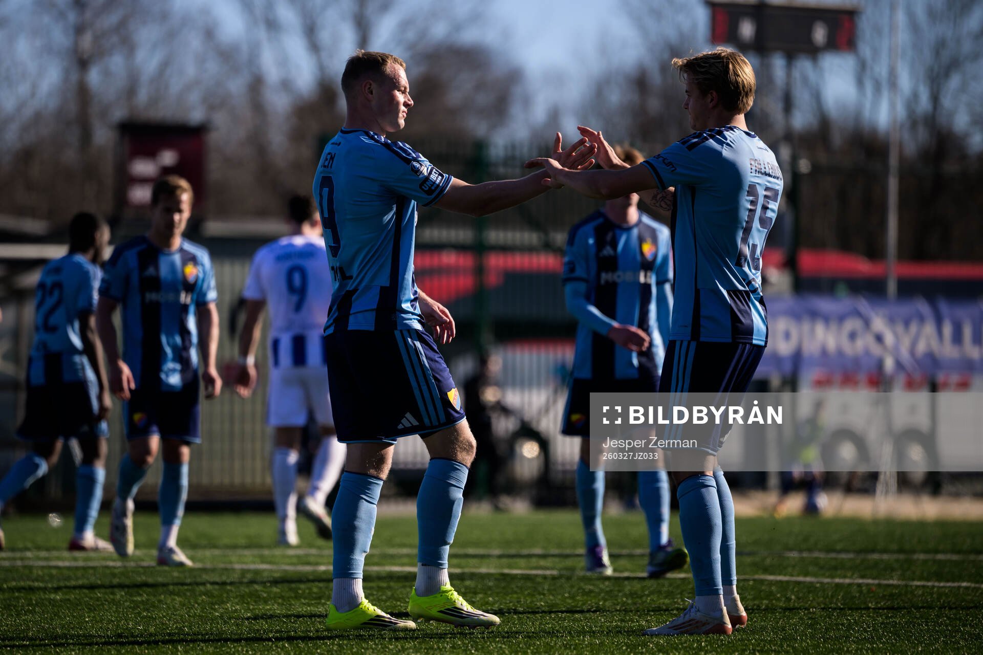 Djurgårdens Kristian Lien jublar
