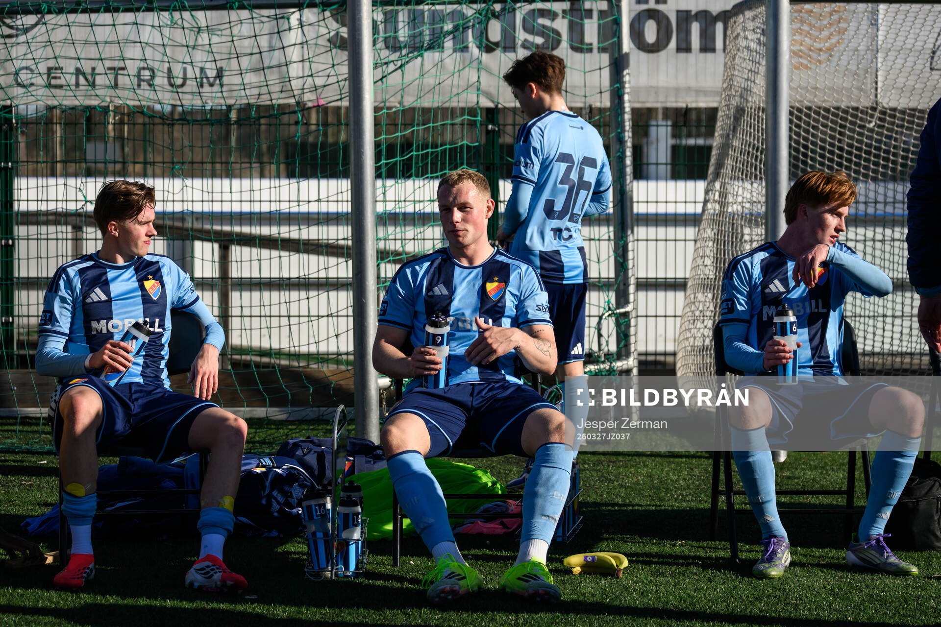 Djurgårdens Max Larsson och Kristian Lien