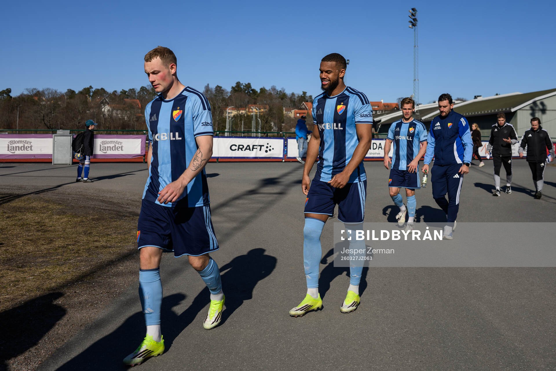 Djurgårdens Kristian Lien och Leon Hien