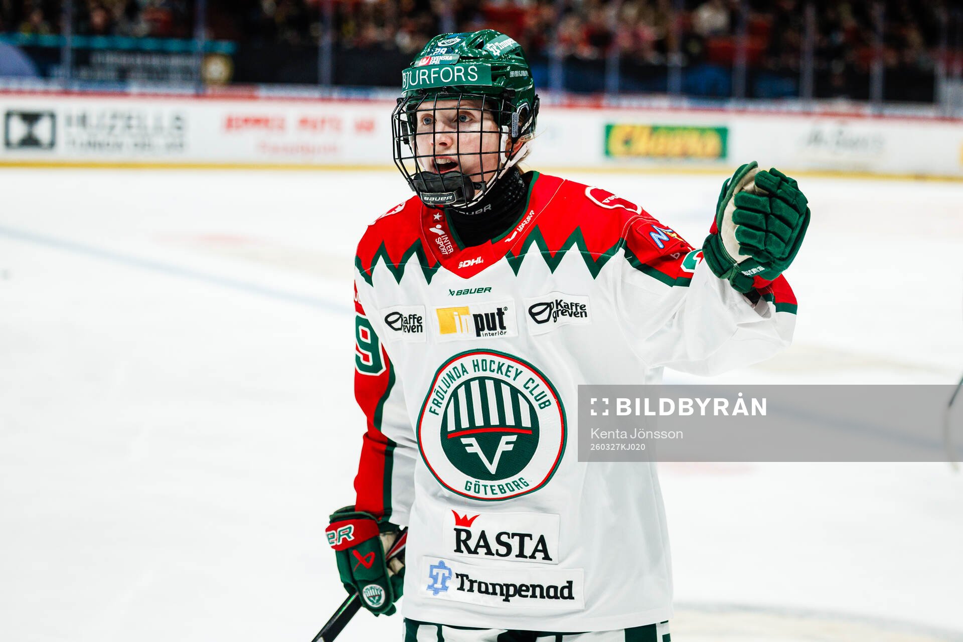 Frölundas Felizia Wikner-Zienkiewicz jublar