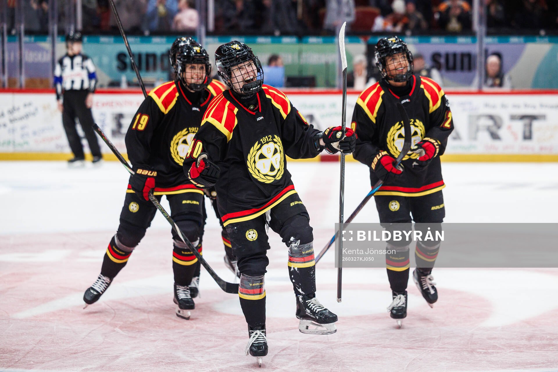 Brynäs Noora Tulus jublar