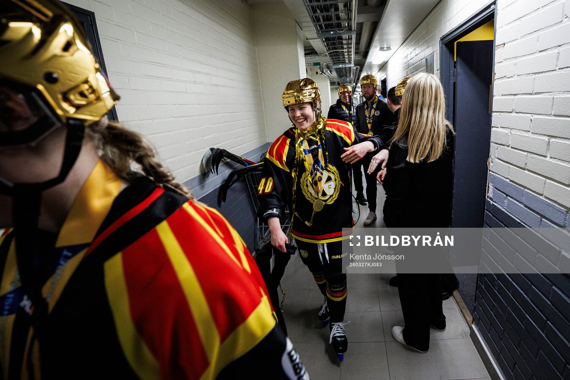 Brynäs Noora Tulus jublar