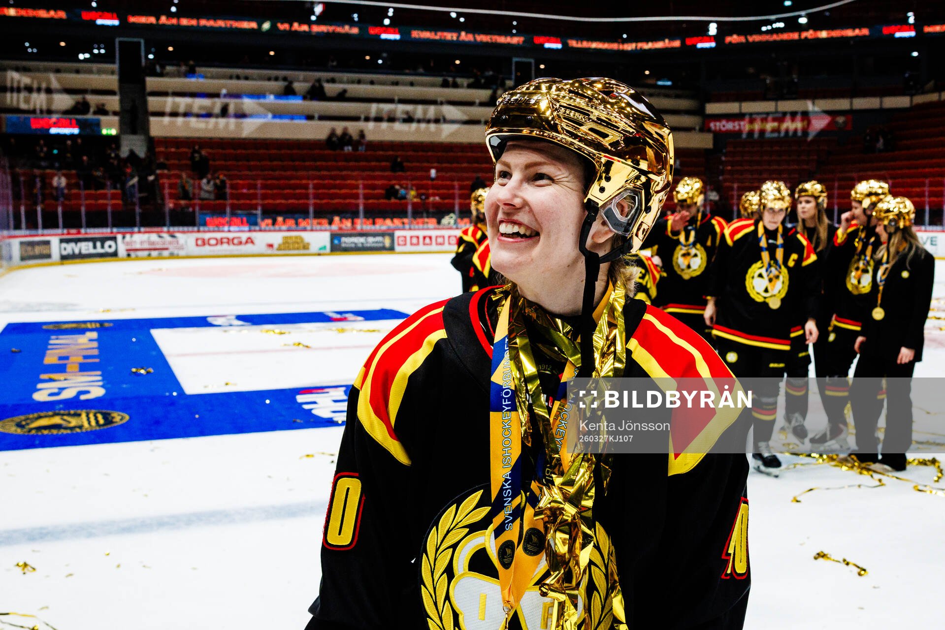 Brynäs Noora Tulus jublar