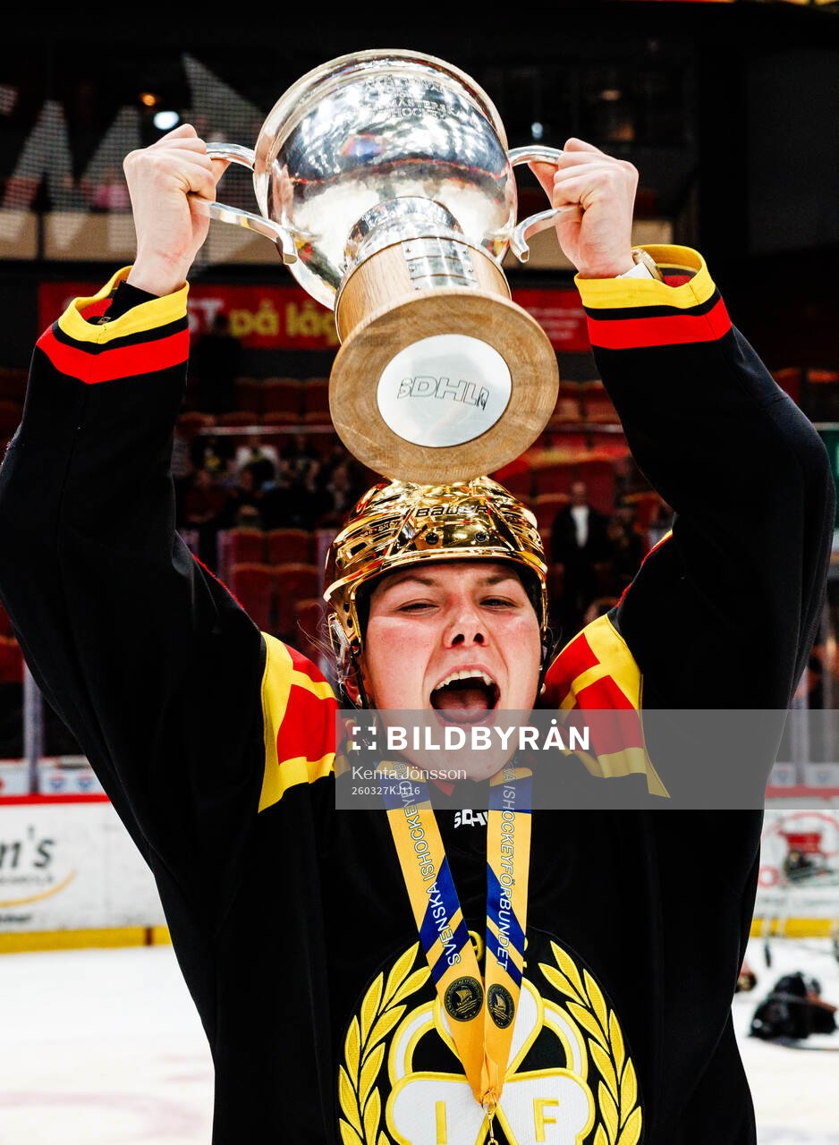 Brynäs Elin Svensson jublar