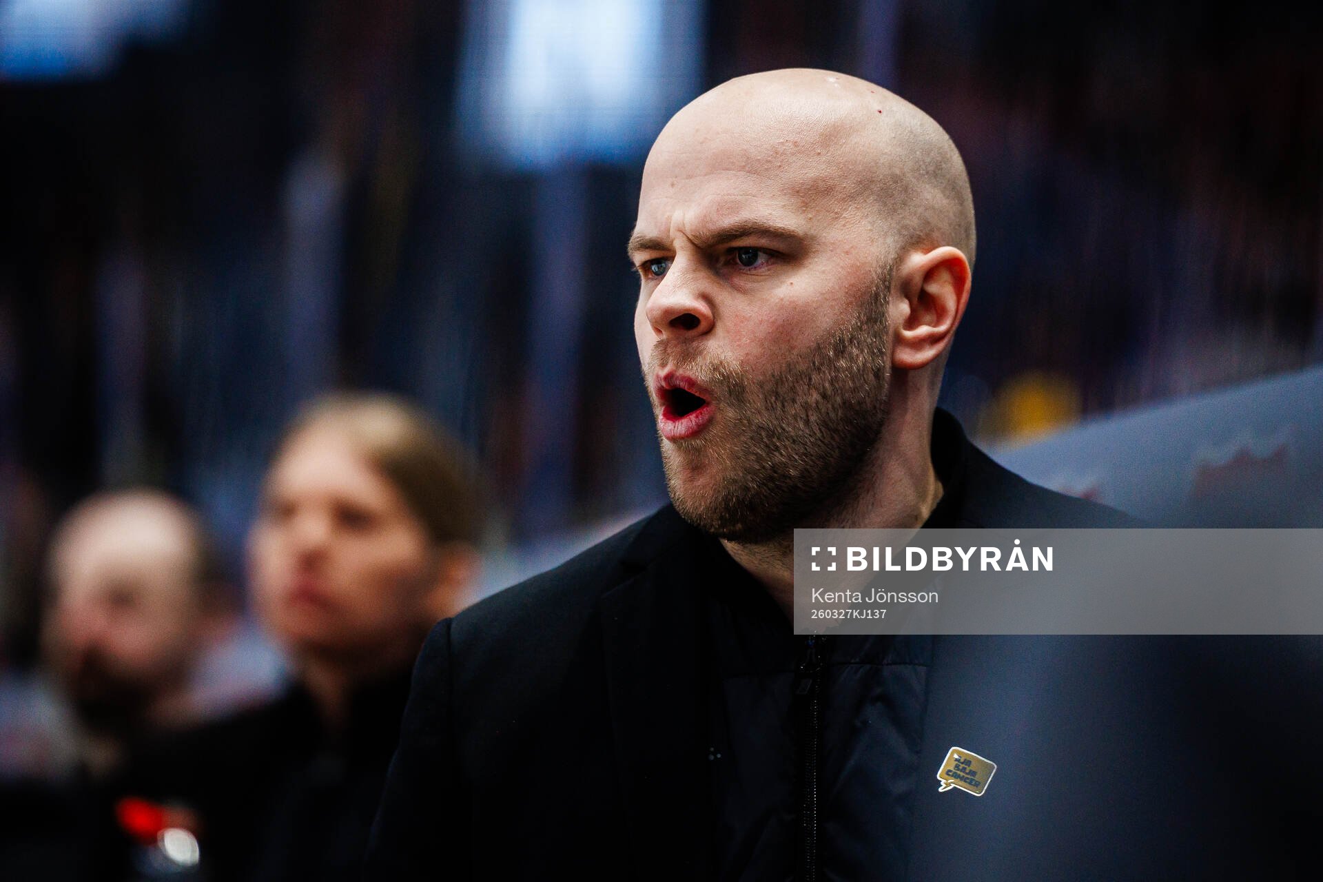 Brynäs tränare Filip Eriksson