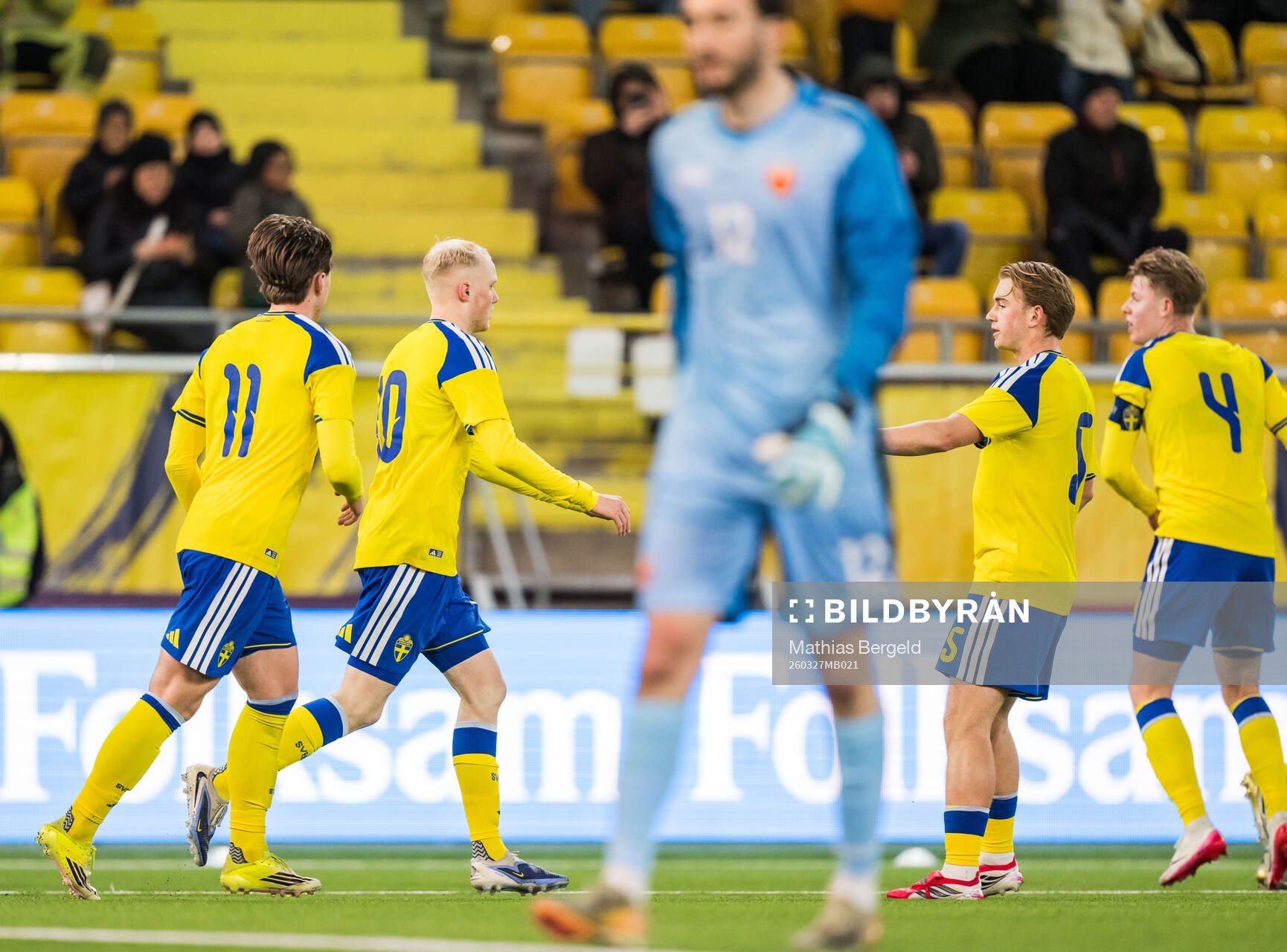Marcus Rafferty and Noah Tolf of Sweden celebrates
