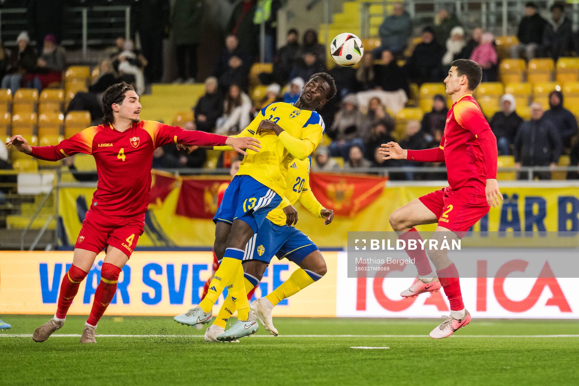 Marko Franeta and Stefan Melentijevic of Montenegro and
