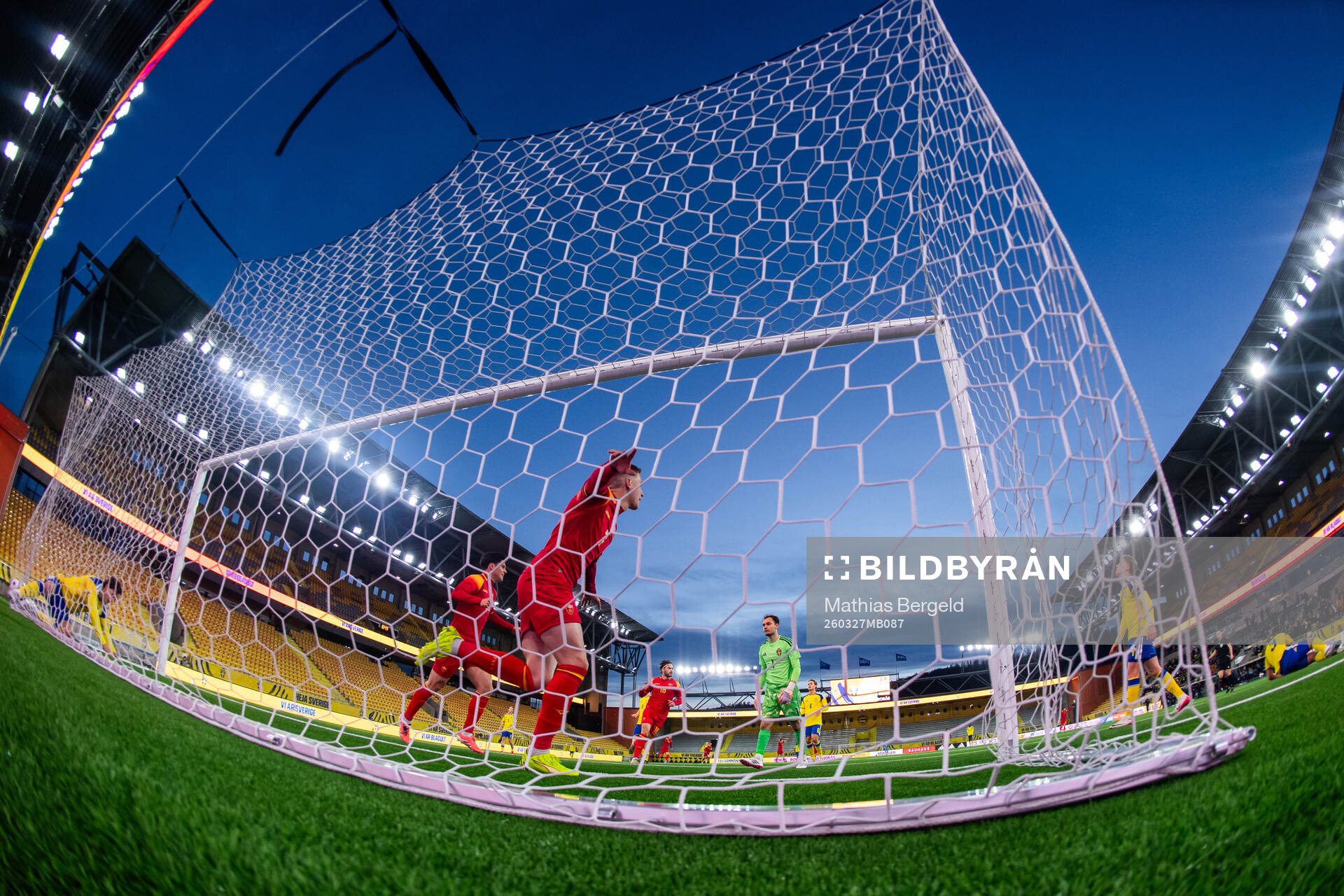 Balsa Mrvaljevic of Montenegro celebrates