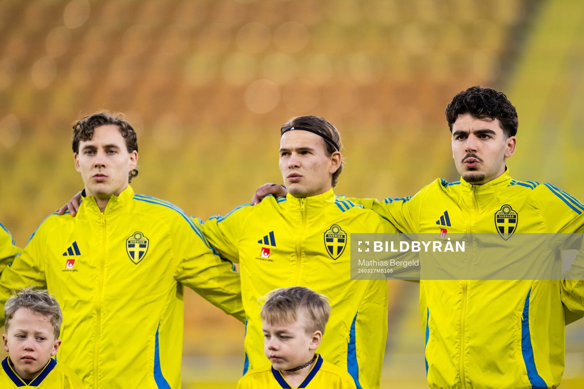 Hampus Skoglund, Markus Karlsson and Bleon Kurtulus of