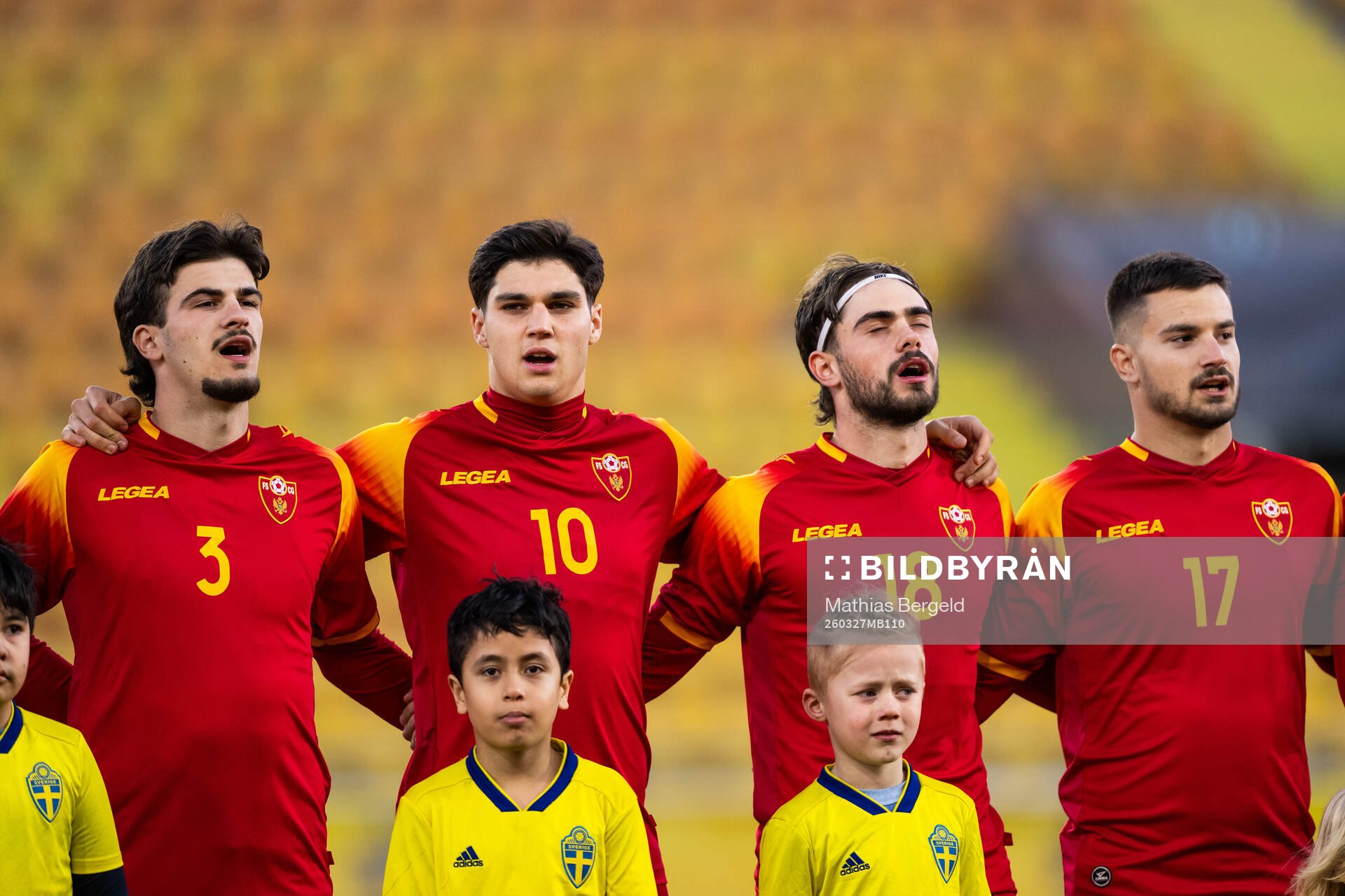 Lazar Maras, Vasilije Adžic, Danilo Vukanic and Nikola