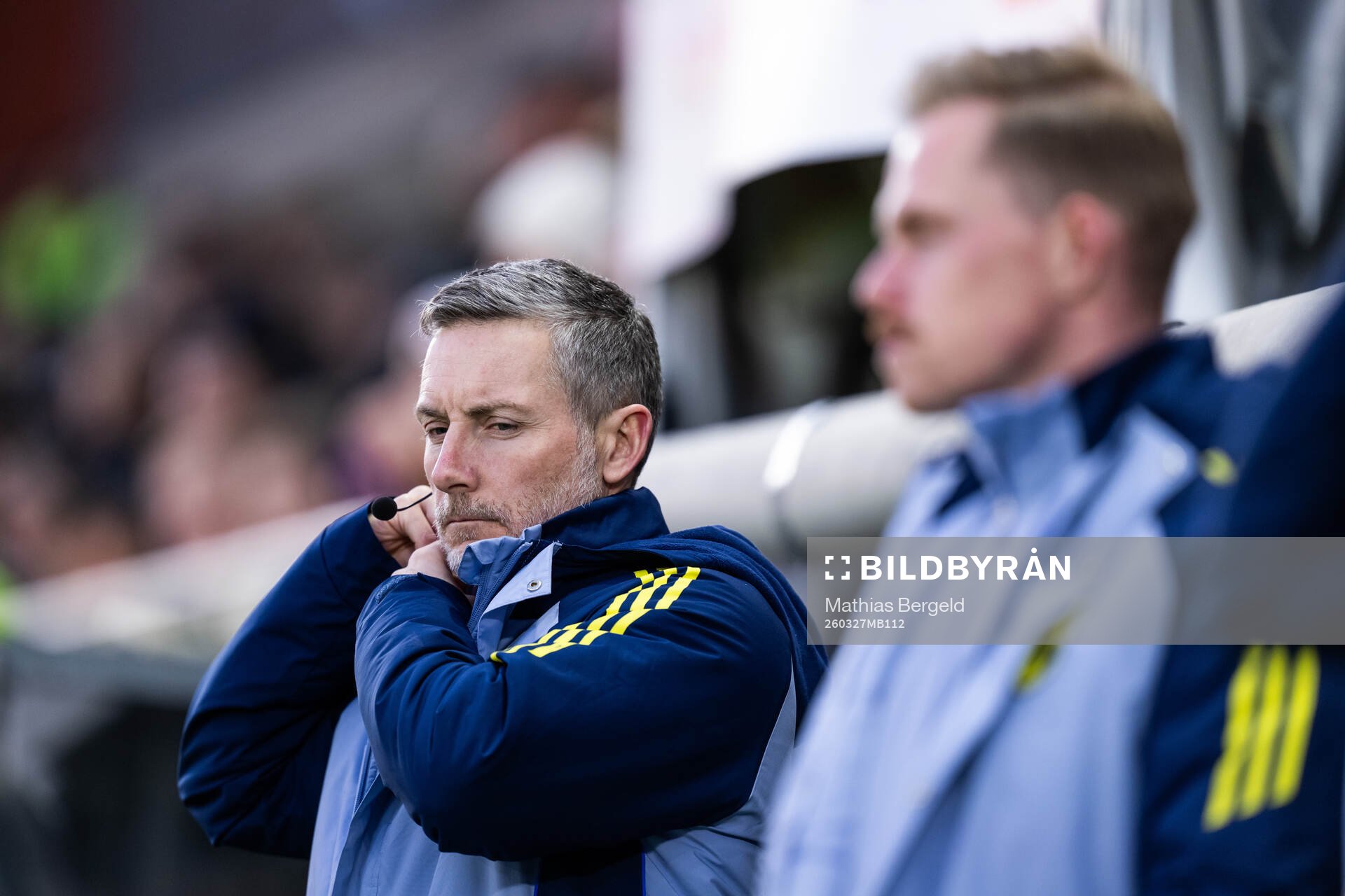 Assistant coach Axel Kjäll