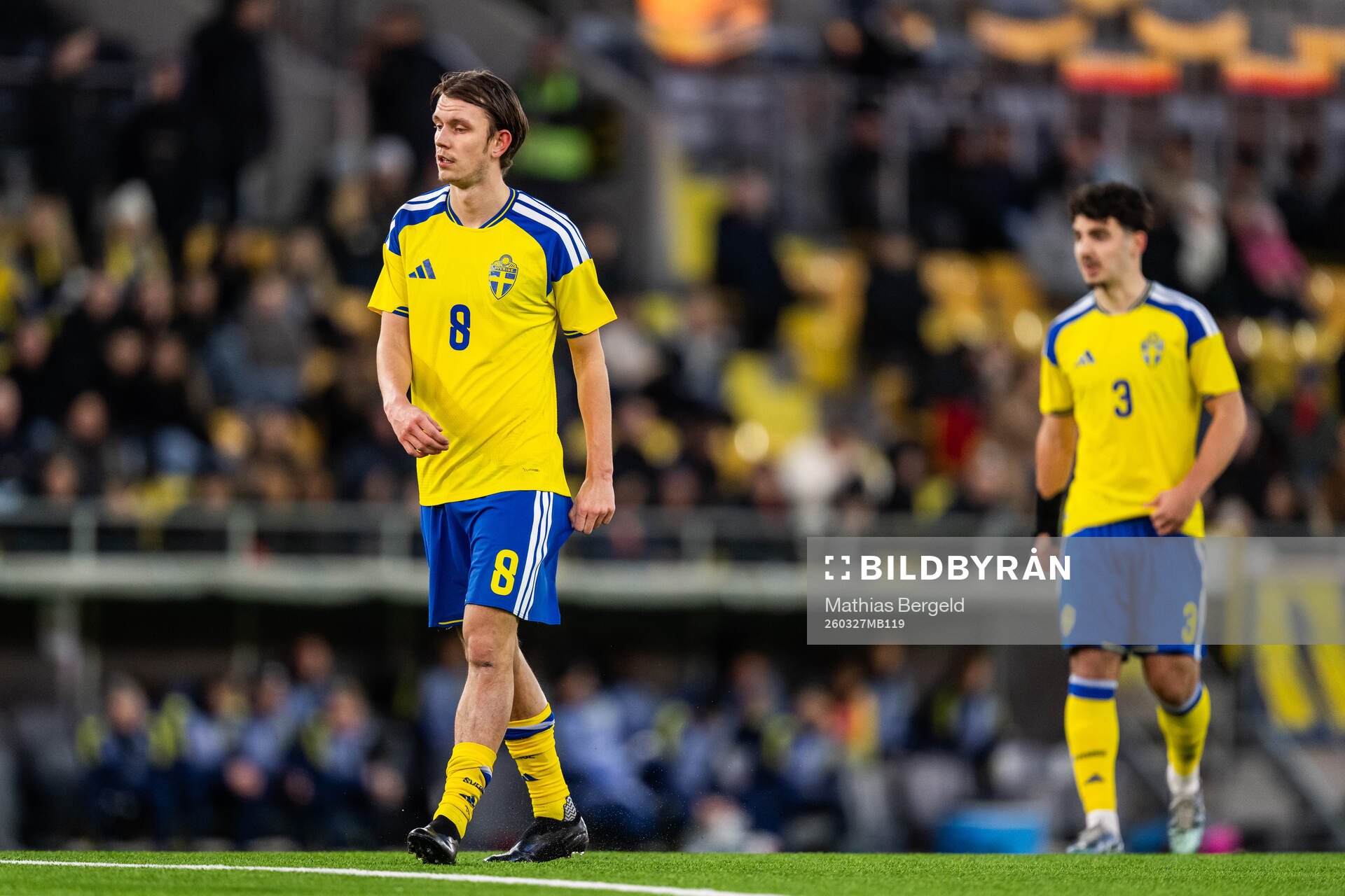 Kazper Karlsson and Bleon Kurtulus of Sweden