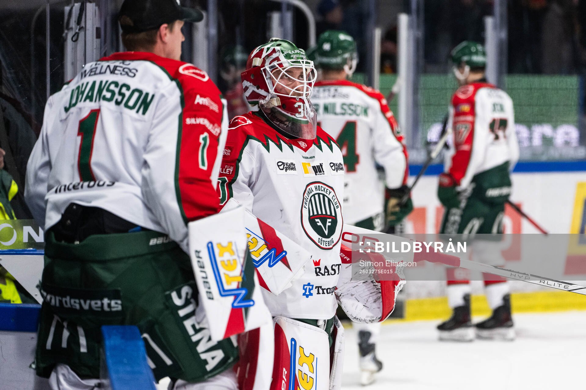 Frölundas målvakt Tobias Normann