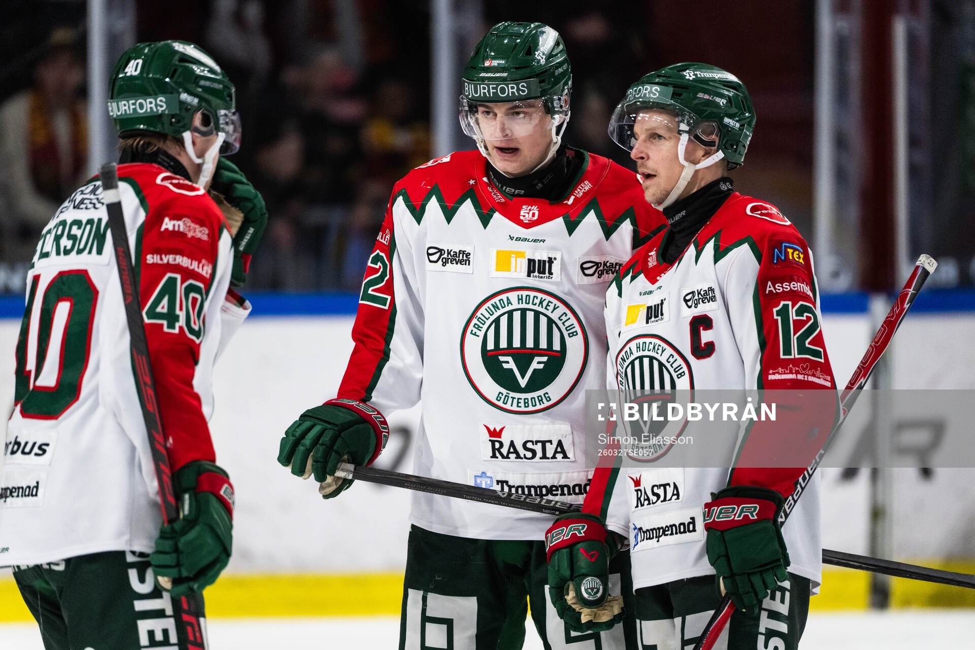 Frölundas Filip Cederqvist och Max Friberg