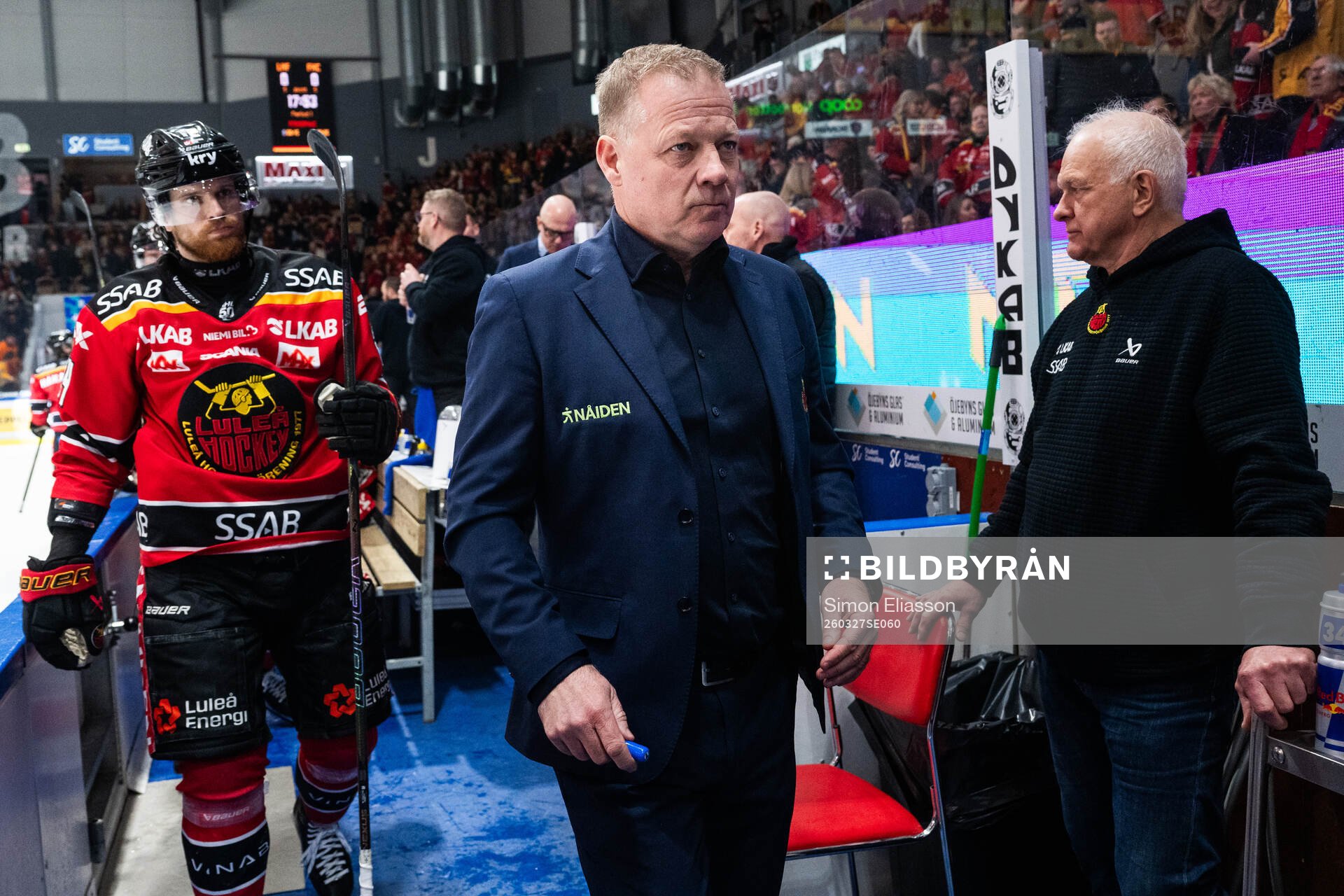 Luleås assisterande tränare Henrik Stridh