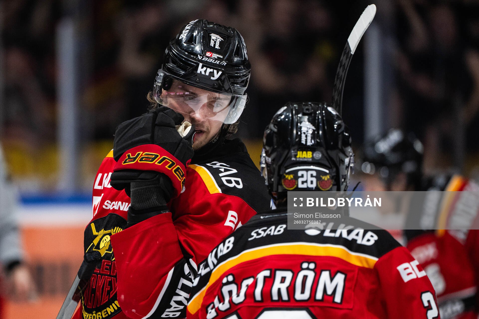 Luleås Markus Nurmi och Oliwer Sjöström