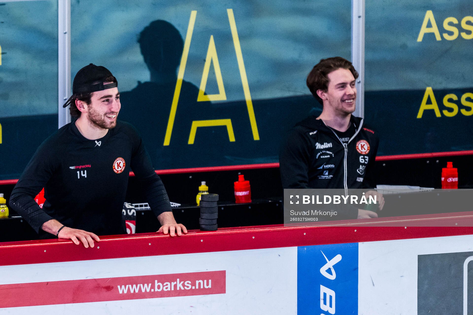Kalmars George Diaco och Matt Fonteyne