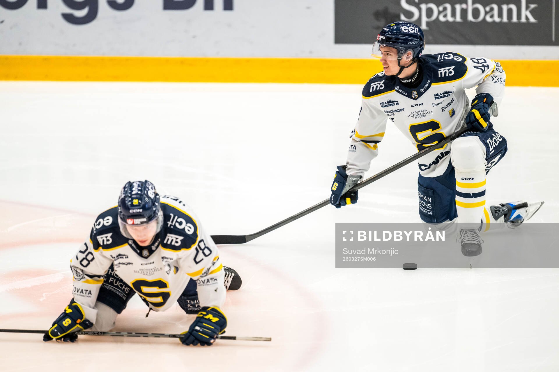 Södertäljes Adam Hesselvall och Wilhelm Hallquisth