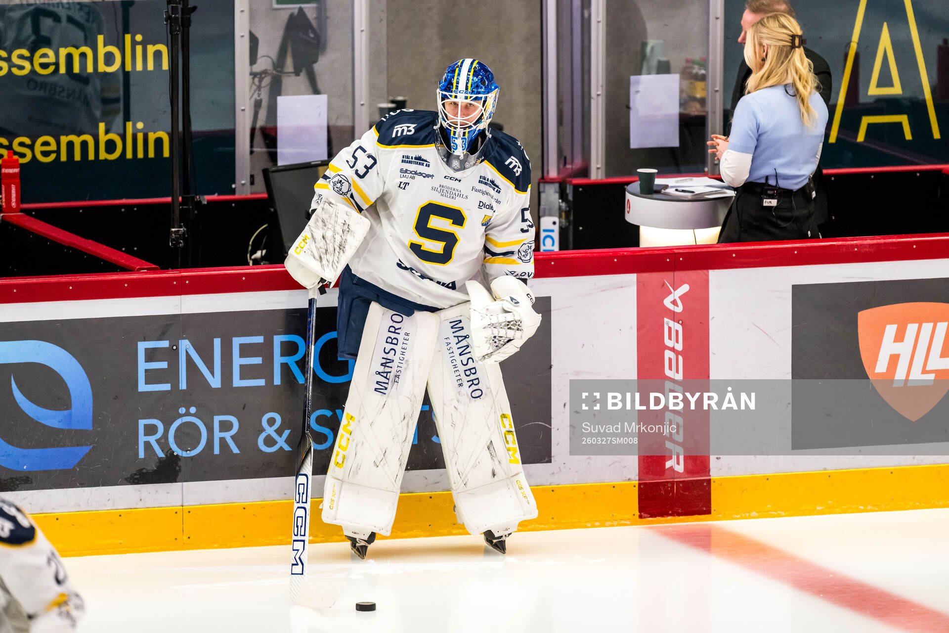 Södertäljes målvakt Niclas Westerholm