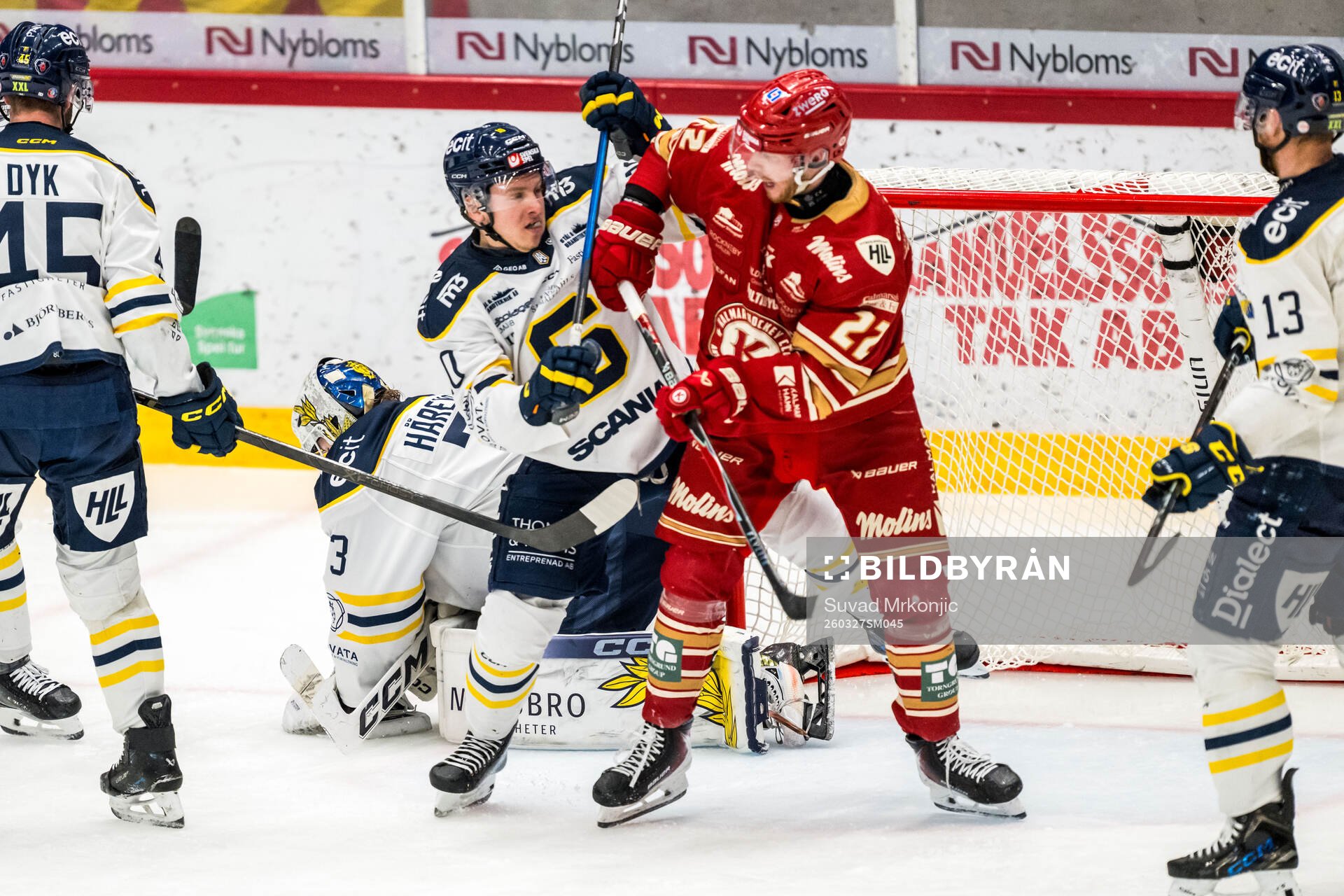 Södertäljes Felix Öhrqvist och Kalmars Gustaf Westlund