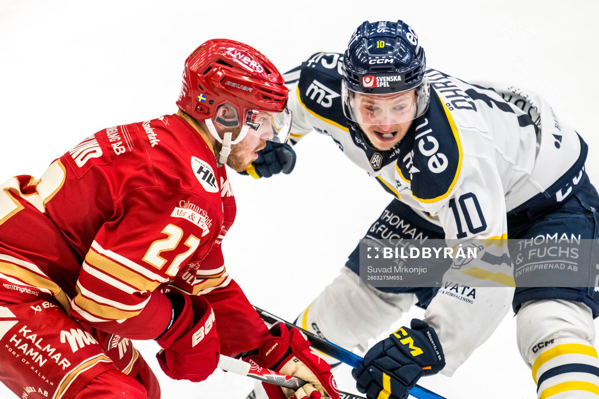 Kalmars Henrik Nilsson och Södertäljes Felix Öhrqvist