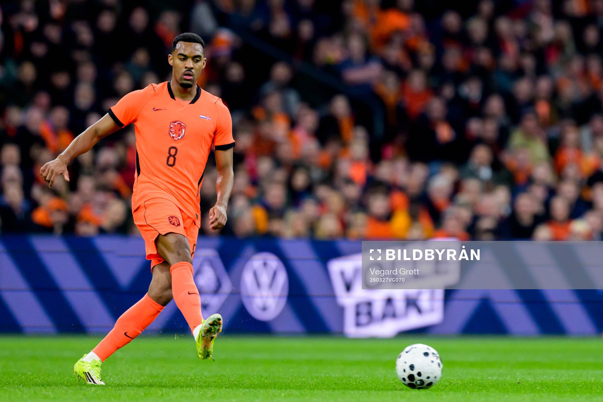 Ryan Gravenberch of Netherlands