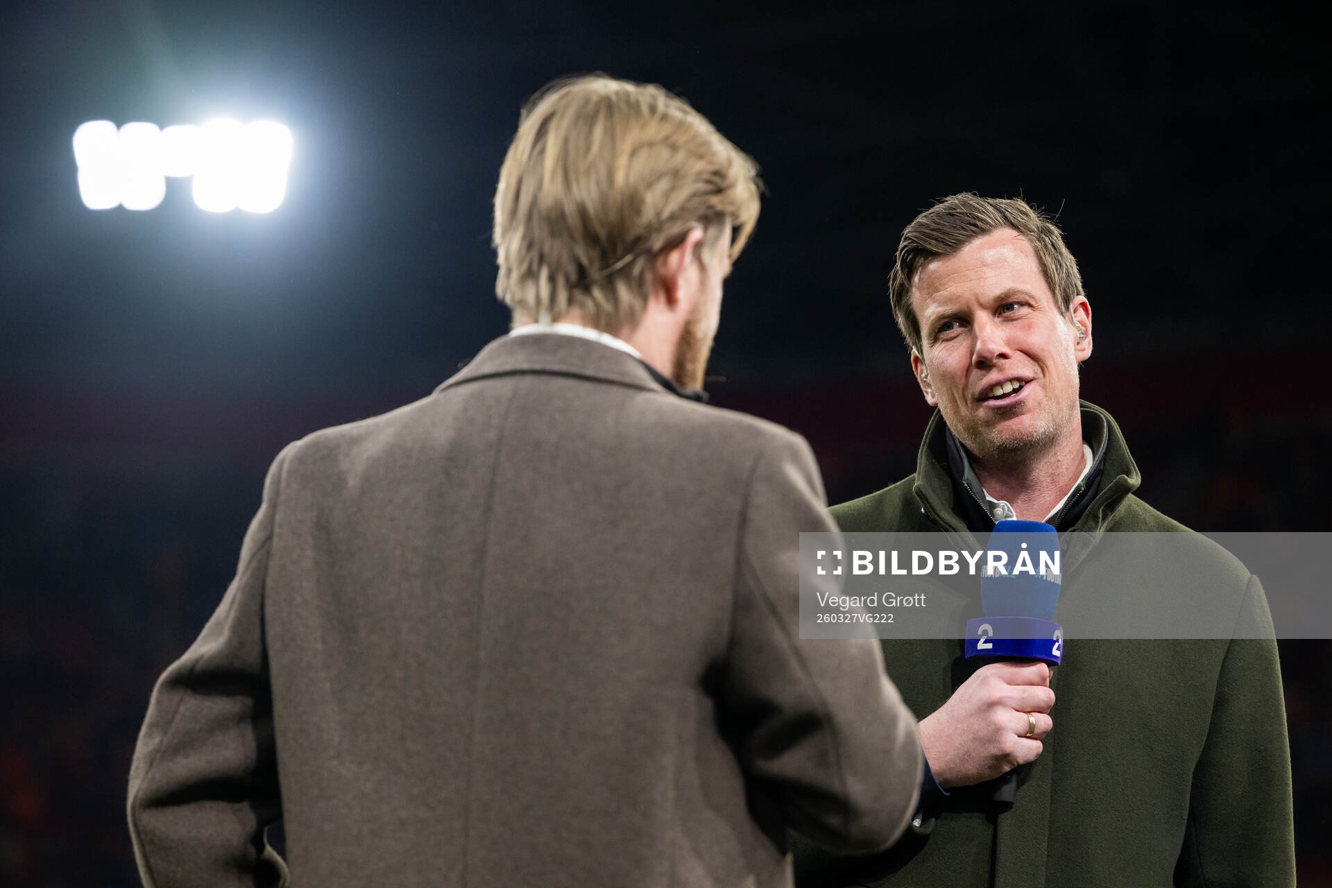 Jesper Mathisen of broadcaster TV 2