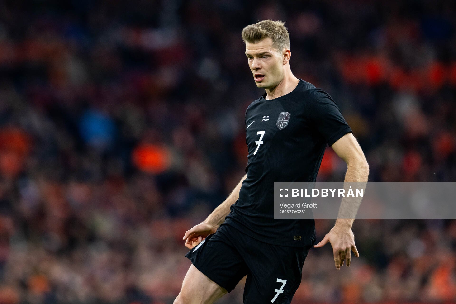 Alexander Sørloth of Norway