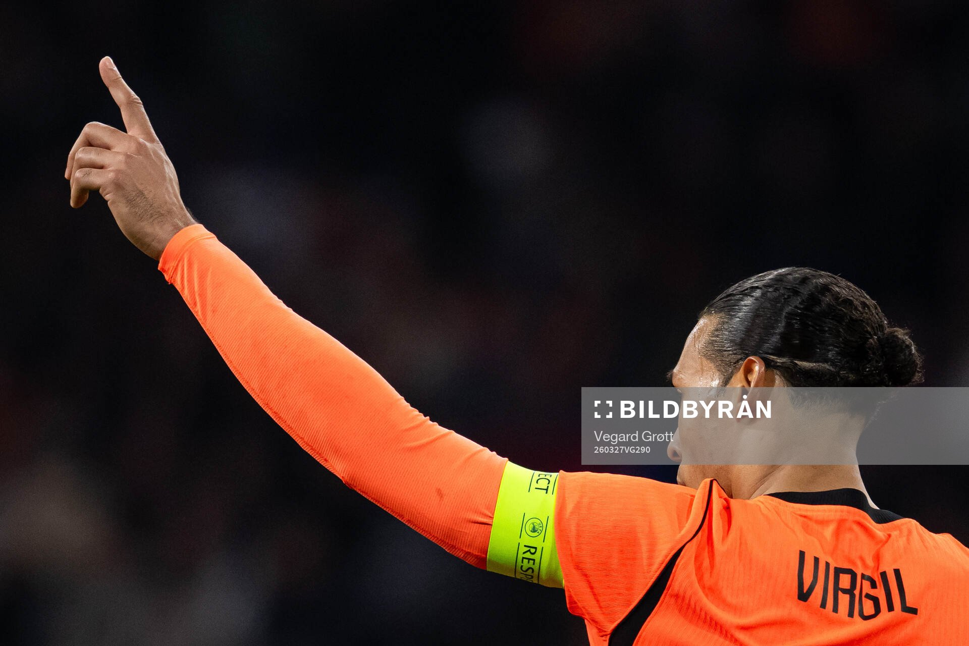 Virgil van Dijk of Netherlands