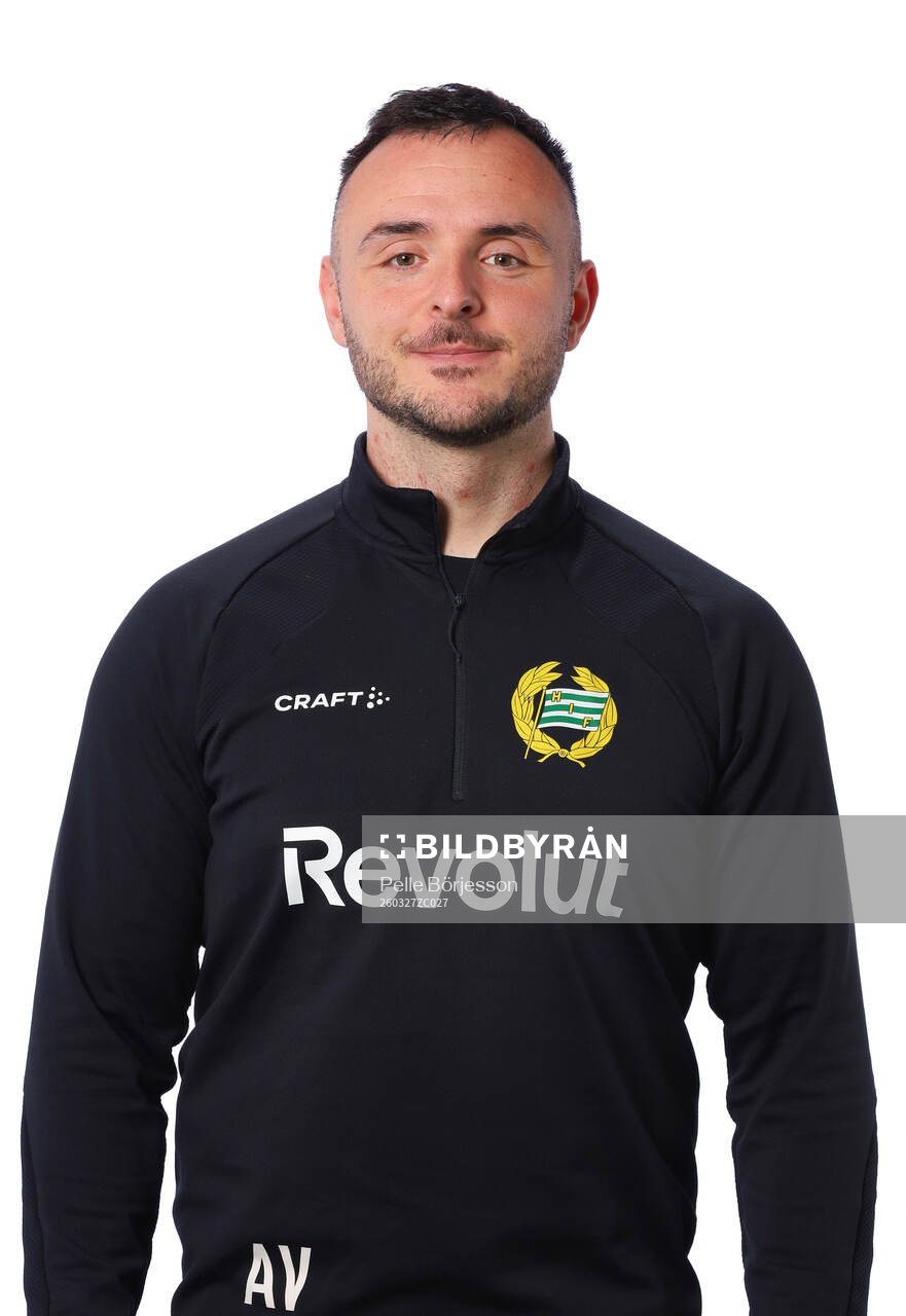 Hammarbys målvaktstränare Aleksandar Vasilic