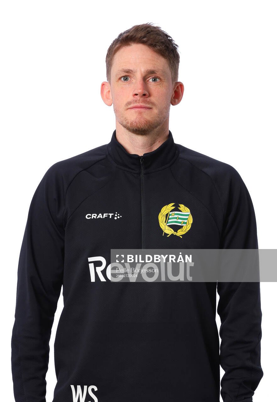 Hammarbys tränare William Strömberg