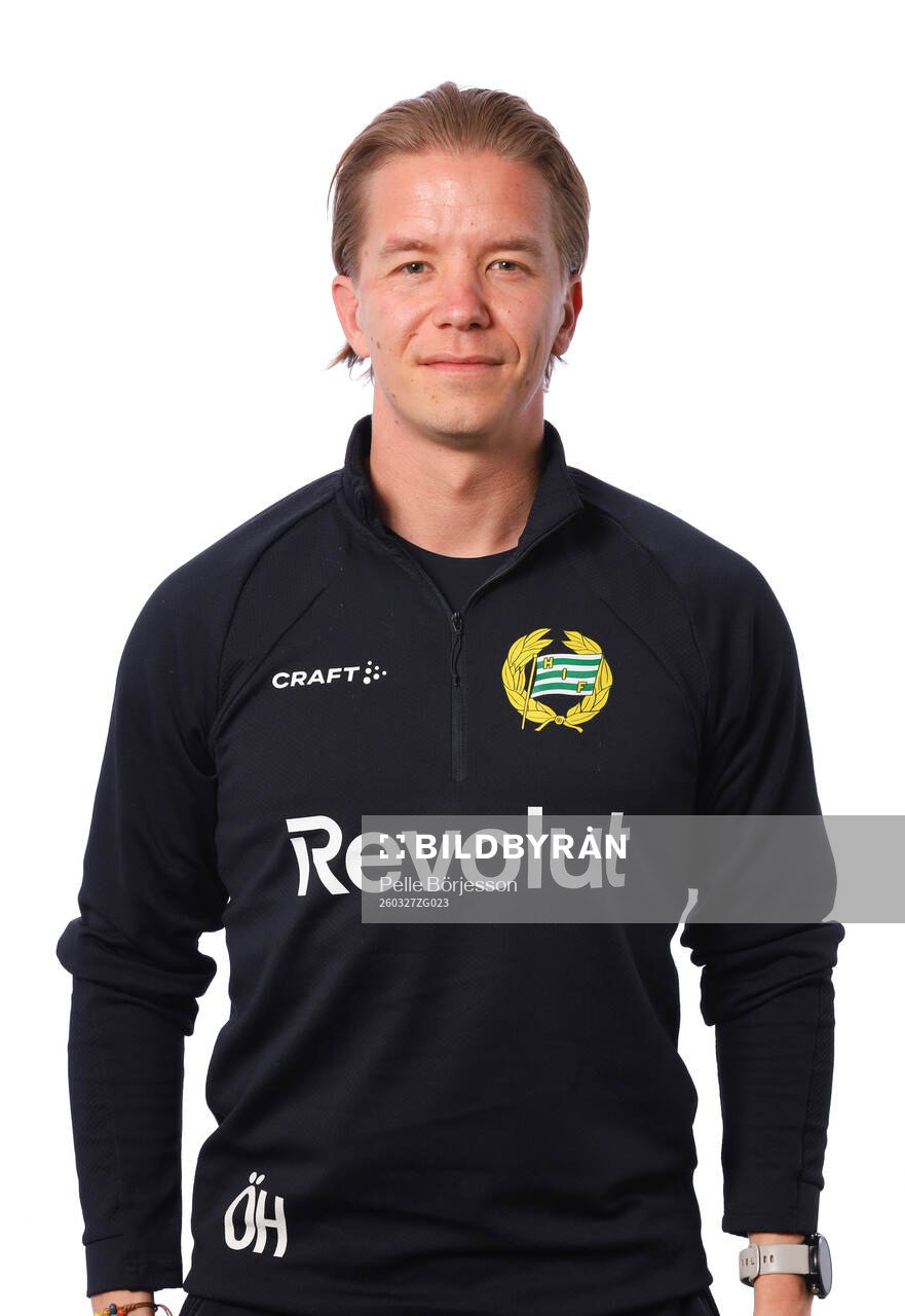 Hammarbys assisterande tränare Öyvind Tjelde Haga