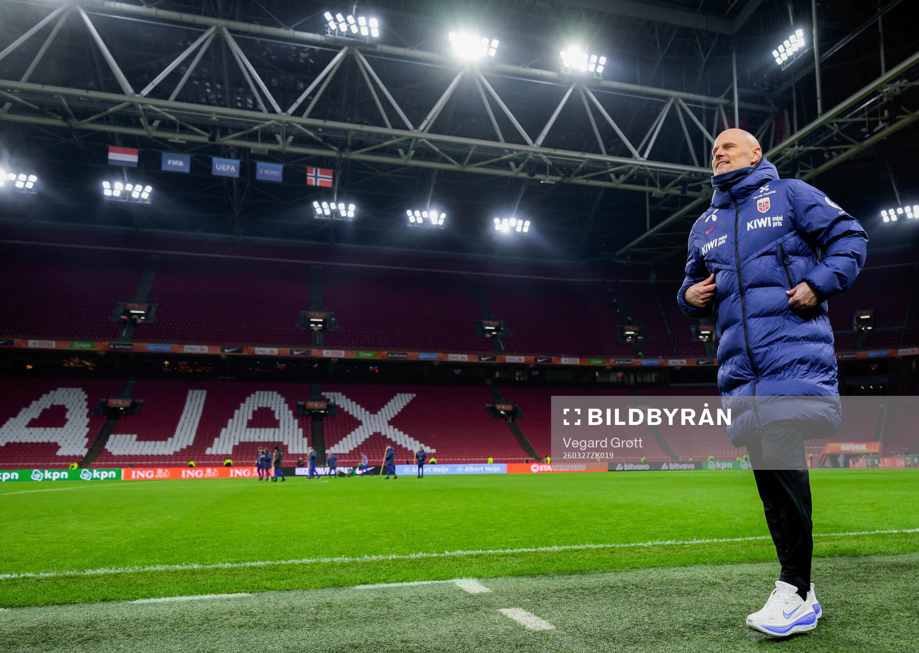 Head coach Ståle Solbakken of Norway