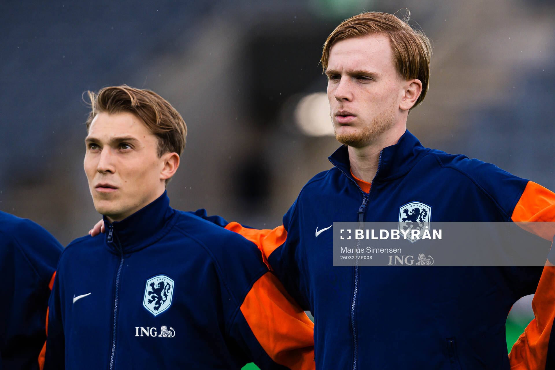 Jorg Schreuders and Mats Rots of Netherlands