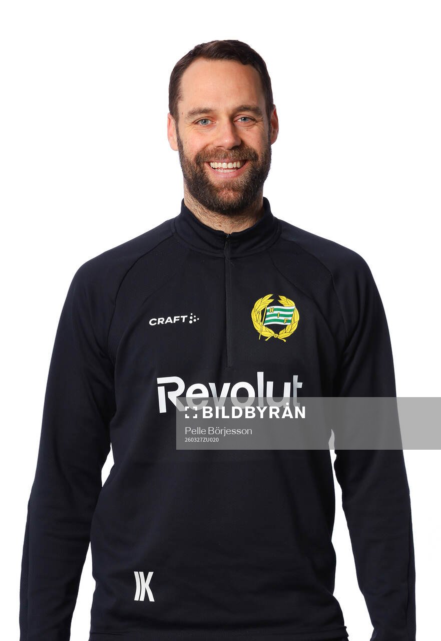 Hammarbys team manager Igor Kubat