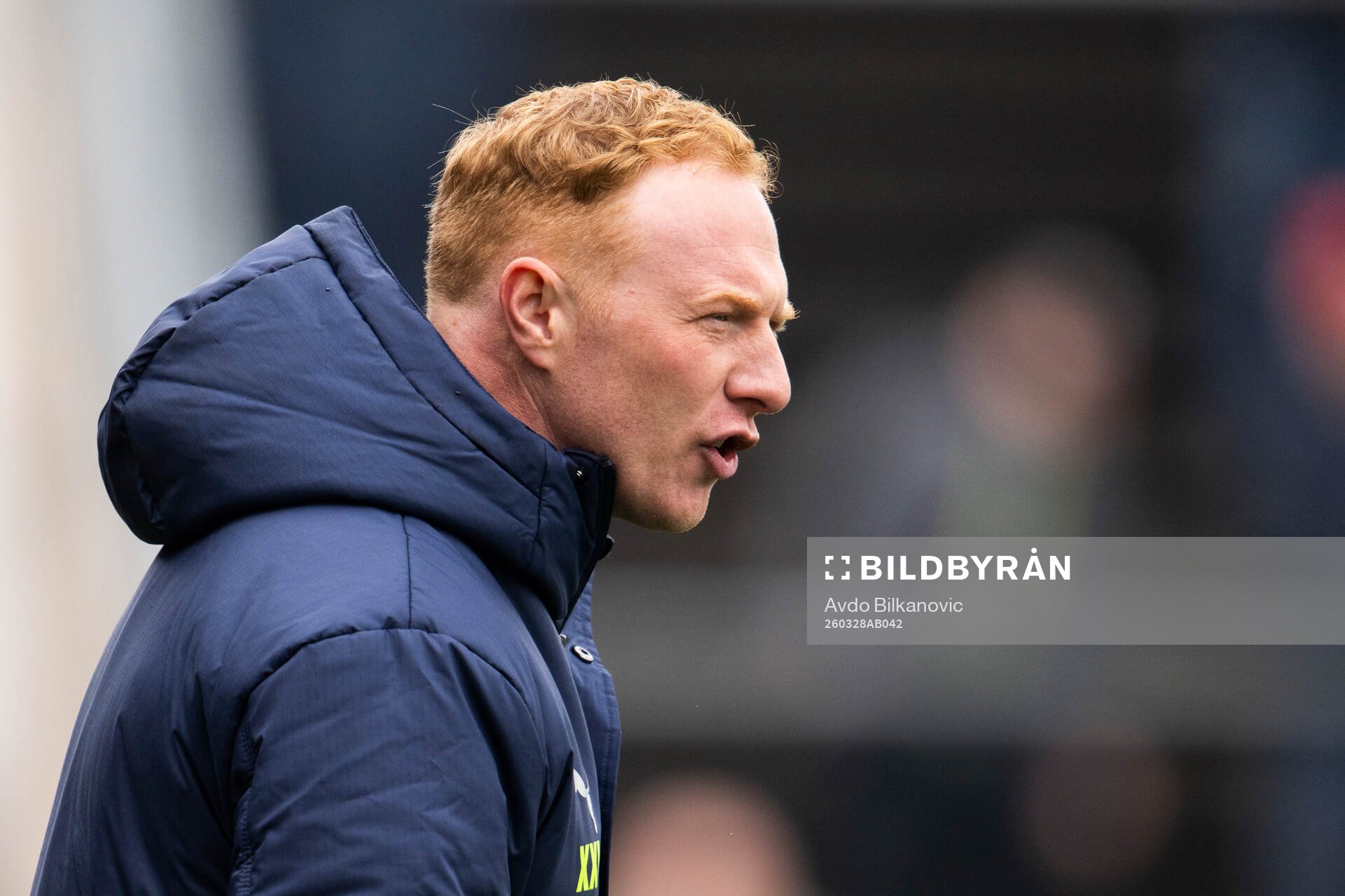 Helsingborgs tränare Stevie Grieve