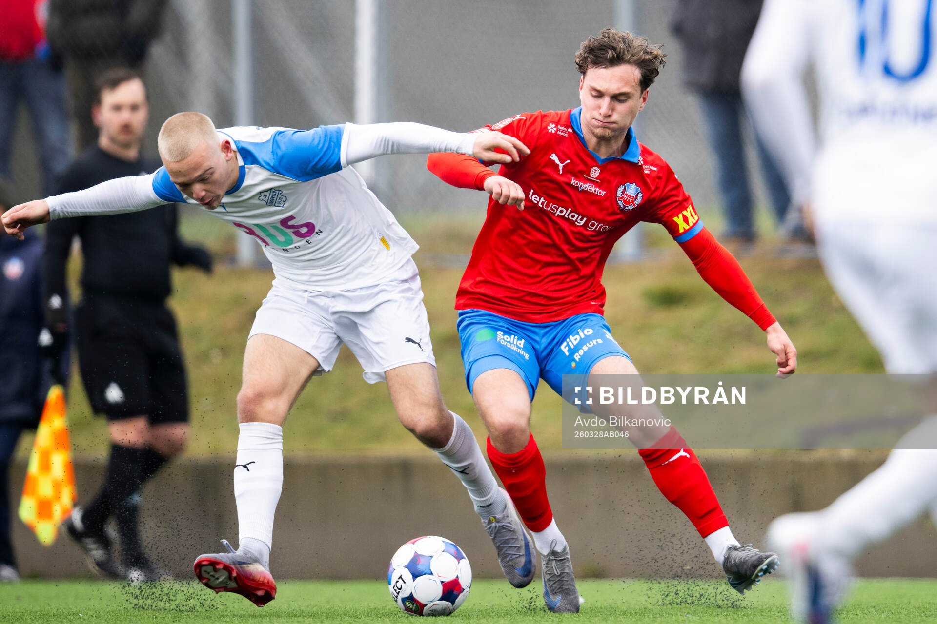 Helsingborgs Casper Ljung Hofvendahl och IK Oddevolds Olle