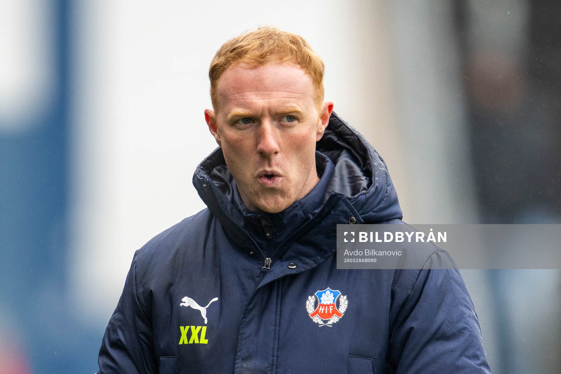 Helsingborgs tränare Stevie Grieve