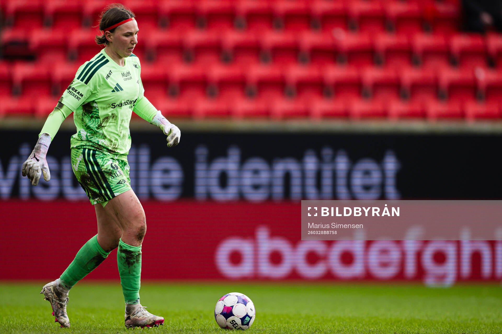 Goalkeeper Lene Christensen of Rosenborg