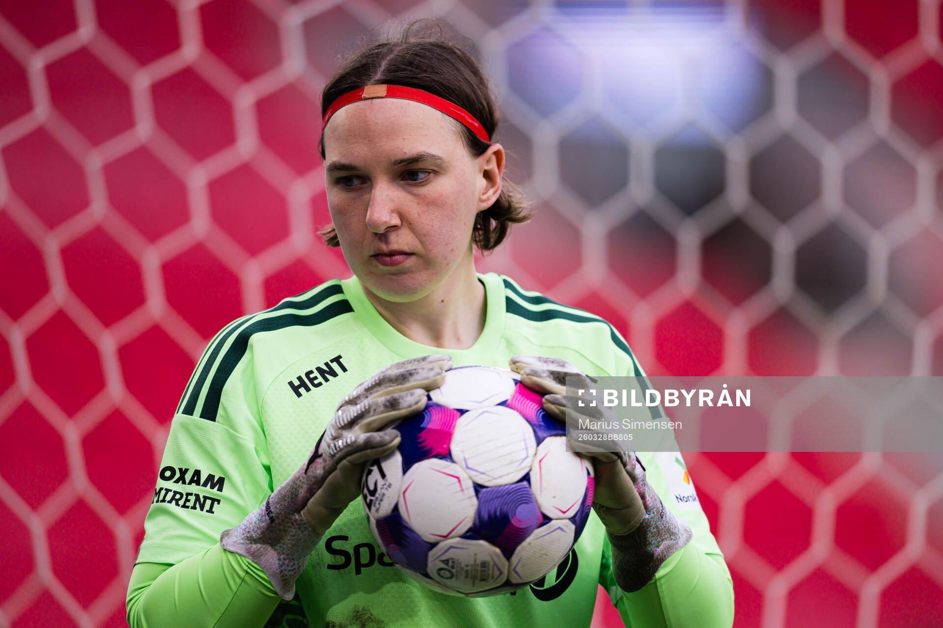 Goalkeeper Lene Christensen of Rosenborg