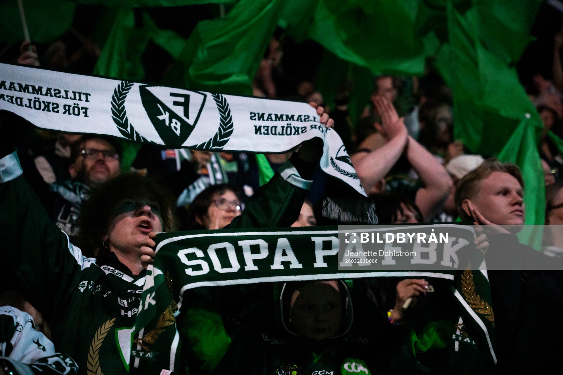 Färjestads supportar