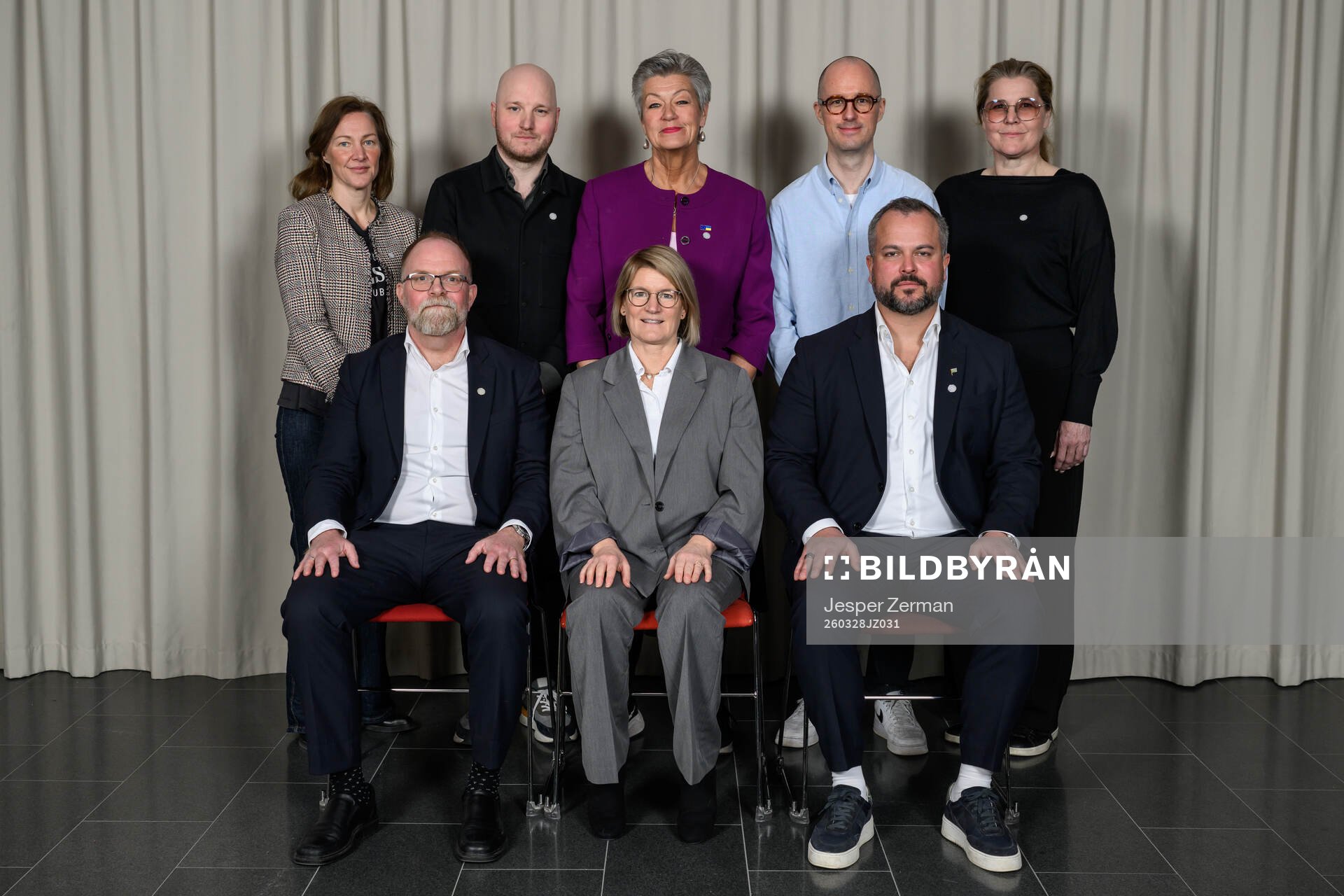 Jenny Hermansson, Fredrik Stengarn, Ylva Johansson, Philip