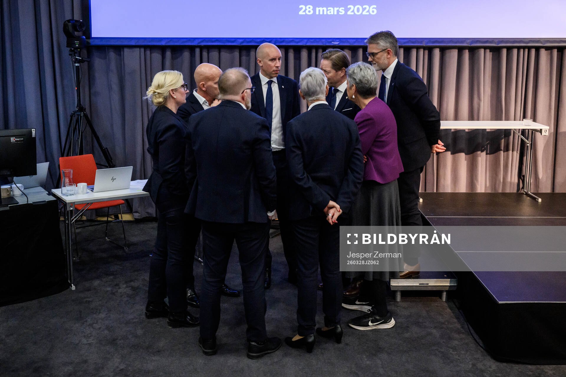 s förbundsstyrelse samtalar