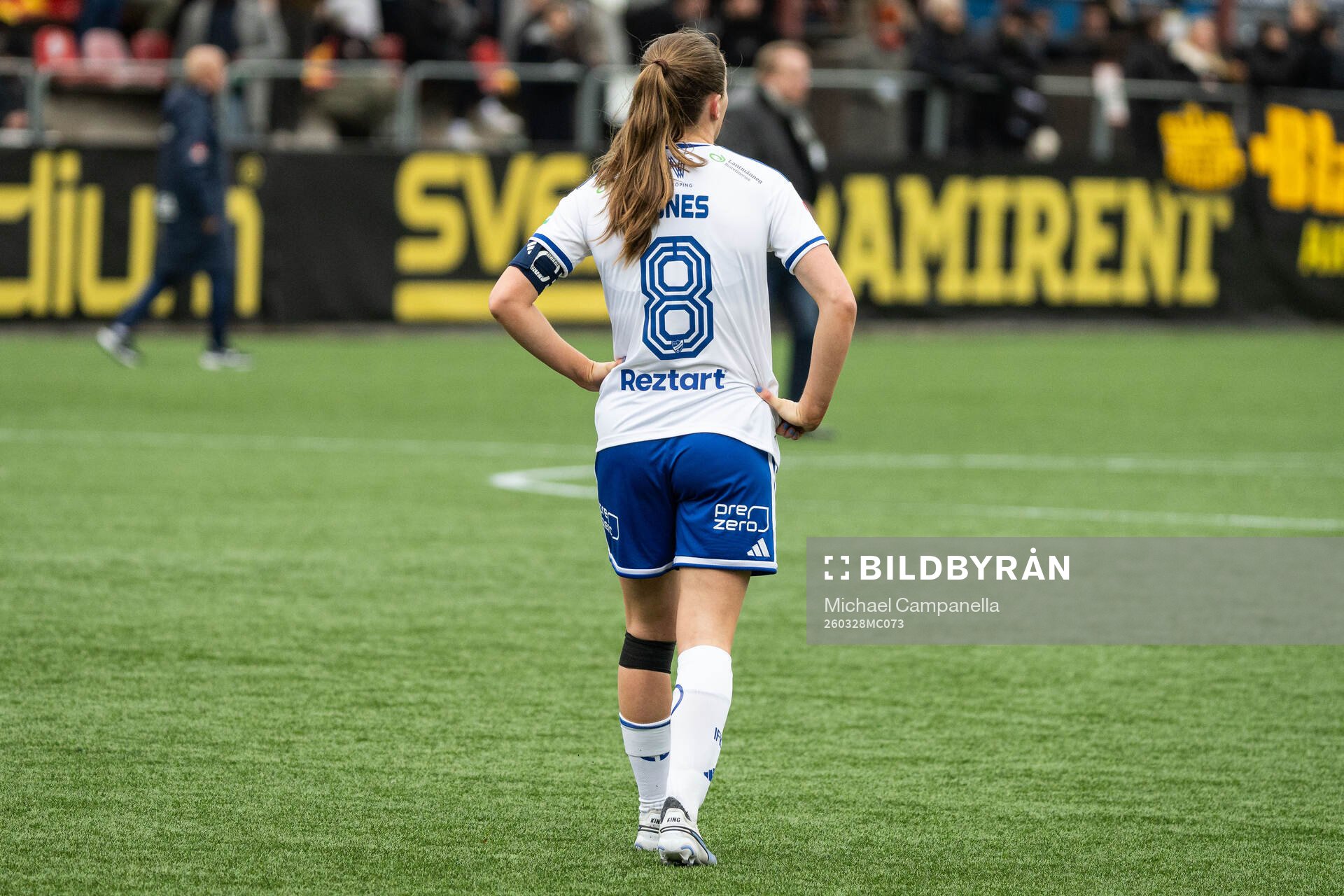 IFK Norrköpings Carrie Jones deppar