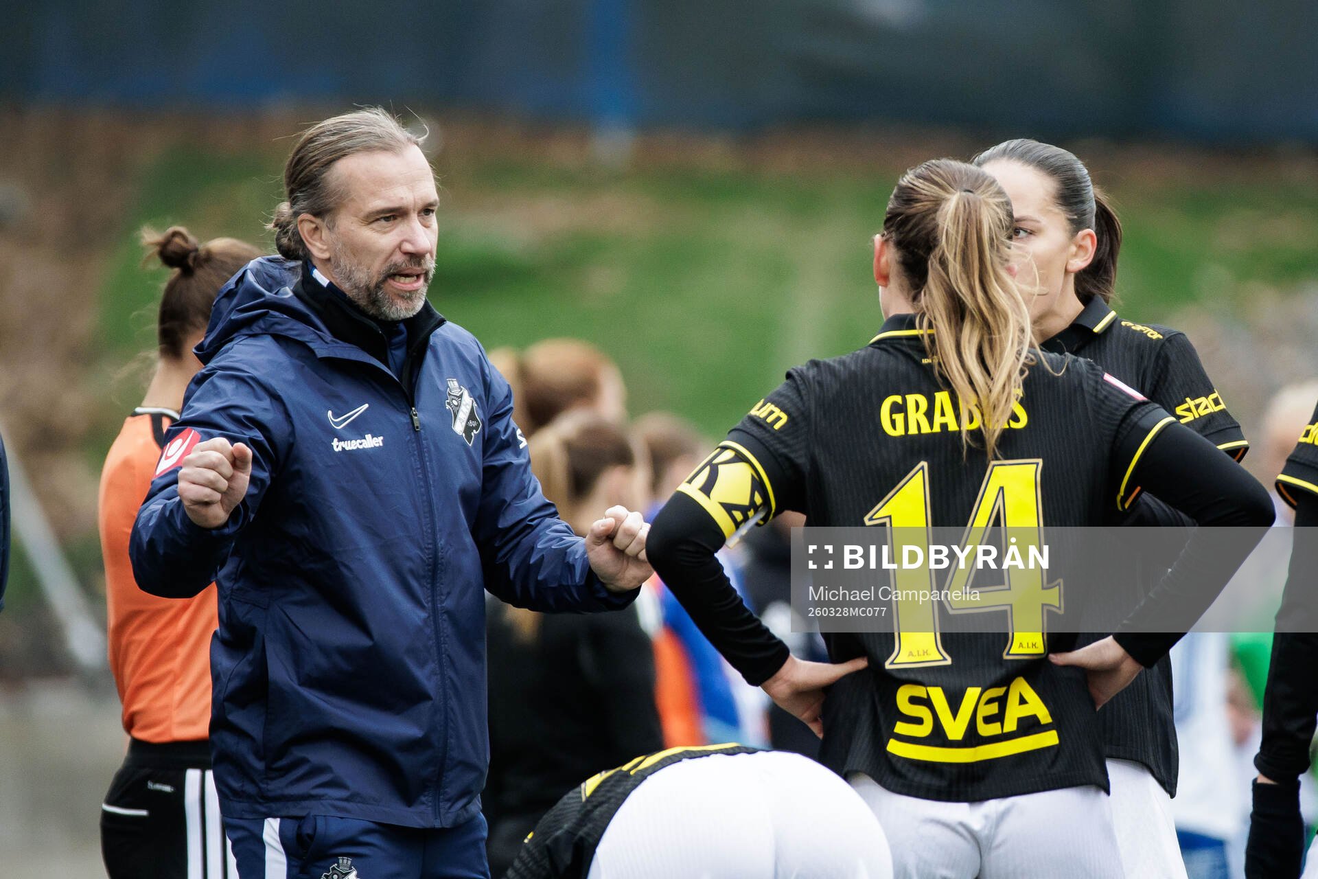 AIKs tränare Lukas Syberyjski
