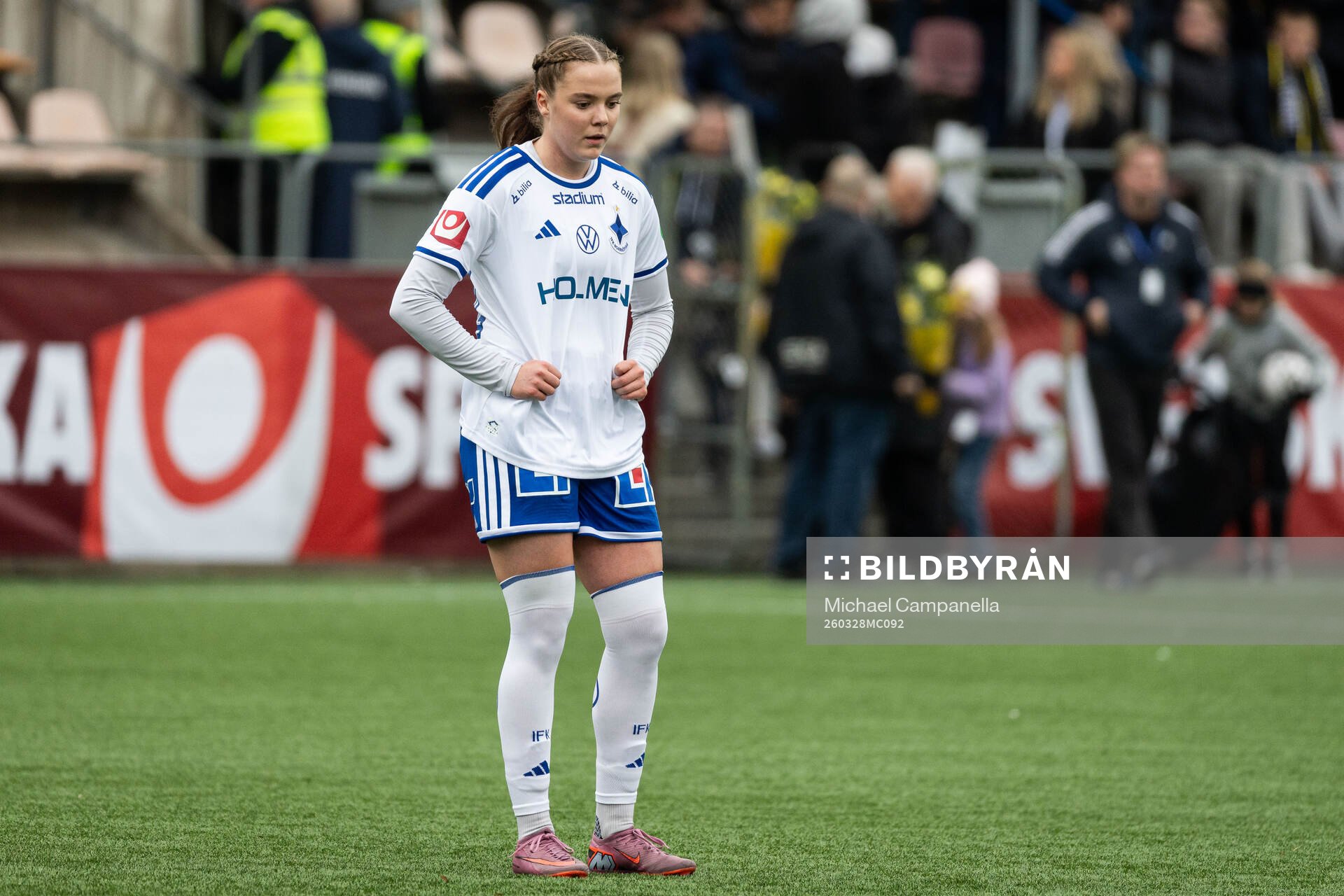 IFK Norrköpings Sigdis Eva Bárdardottir deppar